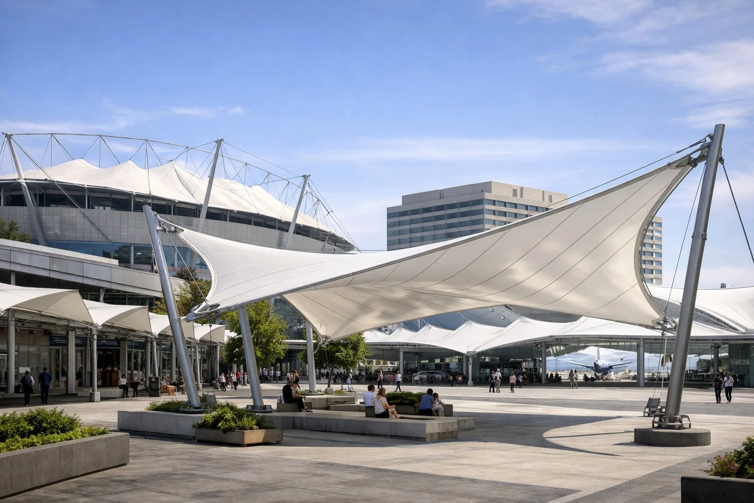 PAKSA tensile fabric structure